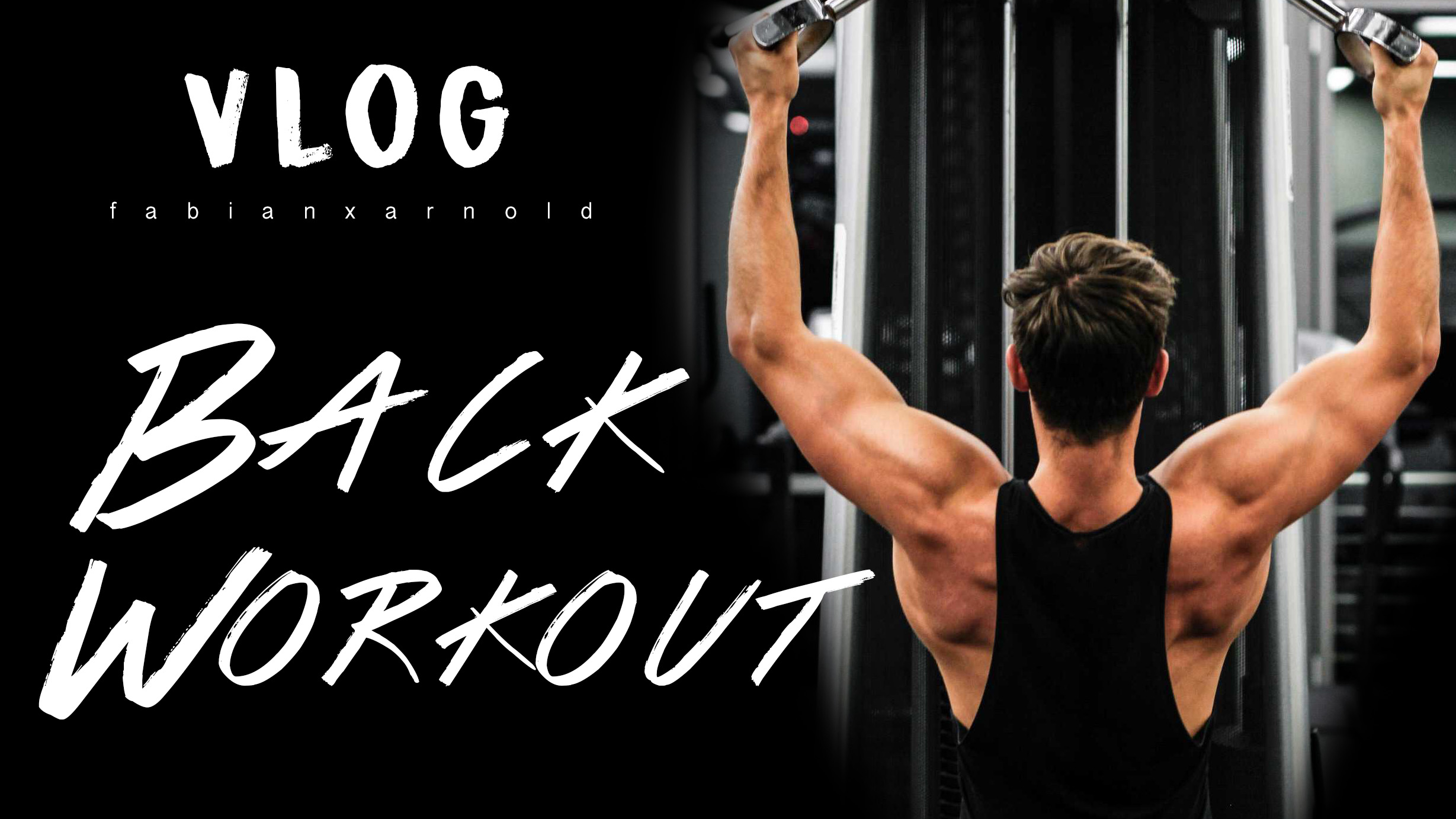 My typical BACK-WORKOUT – Fabian x Arnold